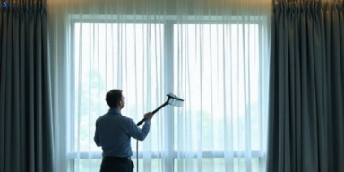 Commercial curtain steam cleaning service camden-nsw hotels offices